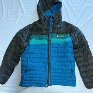 Cotopaxi men’s hooded down Fuego jacket